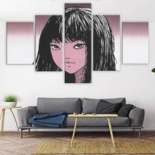 Quadrinhos junji ito tomie kdesperami anime cartaz de lona arte cartaz de escritório moderna família cartazes decorativos de parede 2024 - compre barato