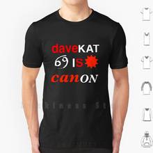 Davekat Is Canon T Shirt DIY Cotton Big Size S-6xl Homestuck Davestrider Karkat Vantas Dave Karkat Cancer Zodiac Sign 2024 - buy cheap