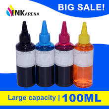 INKARENA 100ml Bottle Dye Ink Refill Kit For Canon Pixma Cartridge PG 440 445 510 512 545 540 XL CL 441 446 511 513 Printer Ciss 2024 - buy cheap