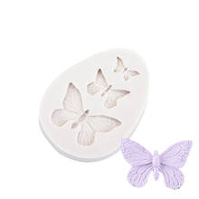 1Pcs Sugarcraft Butterfly Silicone molds fondant mold cake decorating tools chocolate moulds wedding decoration mould 2024 - buy cheap