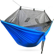Camping Hammock Sleeping-Swing Parachute Hanging-Bed Mosquito-Net Ultralight Travel Hunting 2024 - buy cheap