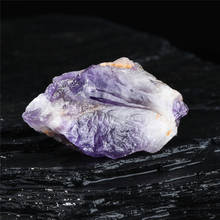 1pcs Chevron Amethyst Natural Stones Purple Quartz Crystal Raw Mineral Gemstone Collection Home Decor 2024 - buy cheap