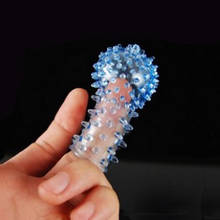 12pcs finger condoms tiny dot egg sleeve masturbation sex products spike Clitoris thorn g spot squirt extend sex toys for women 2024 - buy cheap