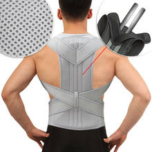 Alloy Bar Back Brace Posture Corrector Men Women Children Doctor Adjustable Clavicle Shoulder Lumbar Support Medical Corset Belt 2024 - buy cheap