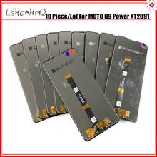 Display lcd, tela sensível ao toque, 10 peças de reposição, original, para motolora, moto, g9 2024 - compre barato