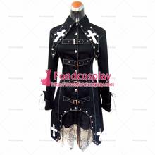 Casaco gótico lolita punk, fantasia sob medida [g191] 2024 - compre barato