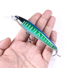 1PCS Laser Minnow Fishing Lures 11.5cm 16.5g Isca Lifelike Artificial Hard Bait Bass Pike Carp Wobblers Fishing Tackle 2024 - buy cheap