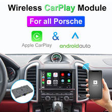 Wireless Apple Carplay For Porsche 911 Bosxter Cayman Macan Cayenne Panamera PCM3.1 CDR3.1 PCM4.0 Android Auto Module Interface 2024 - buy cheap