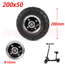 Electric Scooter Tyre With Wheel Hub 8" Scooter 200x50 Tyre Inflation Electric Vehicle Aluminium Alloy Wheel Pneumatic Tire 2024 - buy cheap