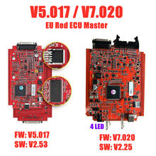 Herramienta de sintonización de Chip V7.020, 4LED, ECU Master V2.25, BDM, programador V5.017, versión ECU V2.53 2024 - compra barato