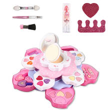 Girl Princess Makeup Toys Dressing Table Fashion Beauty Set Safe Non-toxic Easy To Clean Makeup Kit for Dress  Children Gifts 2024 - buy cheap