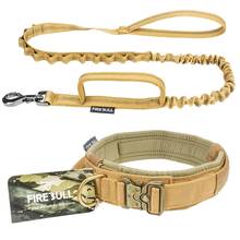Pet Dog Tactical Collar and Leash Set Adjustable Pets Outdoor Training Supplies Quick Release Medium Large Dogs German Shepherd 2024 - buy cheap