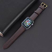 wholesale leather loop for iWatch Strap 42MM 38MM 40mm 44mm link For Apple Watch Band series 1 2 3 4 5 2024 - buy cheap