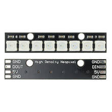 Luces LED RGB WS2812 5050 de 8 canales, placa de desarrollo impulsada por Color integrada para Arduino D51, 10 unids/lote 2024 - compra barato