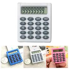 Mini Calculadora de papelería pequeña, calculadora cuadrada de Color, personalizada, M2X9 2024 - compra barato