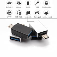 New USB Micro otg adapter Fast Micro to usb 3.0 converter micro charge data cable for samsung for huawei for xiaomi 2024 - buy cheap