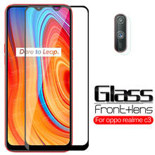 Em realme c3 lente da câmera de vidro temperado para oppo realme c3 real me c 3 3c realmec3 protetor de tela película protetora 2024 - compre barato