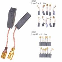 10Pcs Graphite Copper Motor Carbon Brushes Set Tight Copper Wire for Electric Hammer/Drill Angle Grindern 2024 - buy cheap