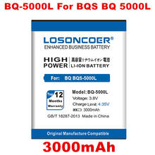 LOSONCOER 3000mAh BQS-5000L BQ-5000L Battery For BQ BQS-5000L BQ5000L BQ 5000L Mobile Phone Battery 2024 - buy cheap