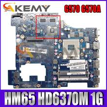 Akemy PIWG2 LA-6753P G570A Computador Laptop Motherboard Para Lenovo G570 11013648 PGA989 HM65 HD6370M 1G DDR3 100% % Teste de Trabalho 2024 - compre barato