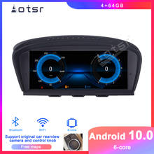 Rádio automotivo com reprodutor de dvd, android 9, navegação gps, para bmw 5 series e60, 2003-2012, e63, e90, ccc, estéreo, multimídia 2024 - compre barato