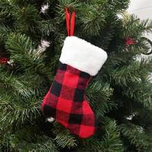 Bolsa de regalos de Año Nuevo, medias de Navidad, decoraciones navideñas para el hogar, calcetines de Navidad, decoración del árbol de Navidad, decoración Natal, 2021 2024 - compra barato