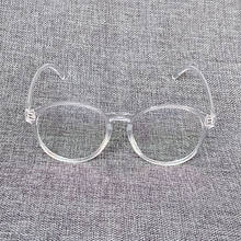 Retro Vintage Womens Glasses Clear Lens Oval Nerd Glass Frame Attractive Party Eyewear Selfie Pose Lady Soild Optical Glasses 2024 - buy cheap