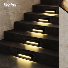 Hot Sale Step Stair Light 210mm Led Indoor Lamp Garden Lights Underground Wall Embedded Lighting Corner Footlight 2024 - buy cheap