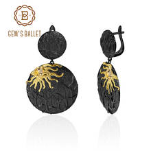 GEM'S BALLET 0.95Ct Natural Citrine Earrings 925 Sterling Silver Sun Chaser Story Gemstone Drop Earrings For Women Fine Jewelry 2024 - buy cheap