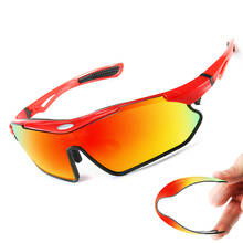 Gafas de sol polarizadas TR90 para ciclismo, para deportes al aire libre, ciclismo de montaña, pesca, correr, 5 lentes 2024 - compra barato