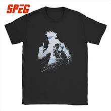 Crazy Gojo Expansion Jujutsu Kaisen Sorcery Fight T-Shirts Men Crewneck Cotton T Shirt Short Sleeve Tee Shirt 4XL 5XL Tops 2024 - buy cheap