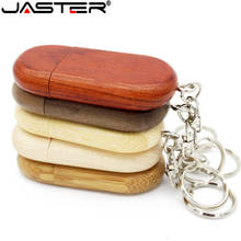 JASTER-mini unidad flash usb de madera, pendrive con logotipo personalizado, 64gb, 16gb, 32GB, 4GB, regalo de boda, 1 unidad 2024 - compra barato