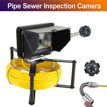 Pipe Inspection Video Camera IP68 Waterproof Drain Pipe Sewer Inspection Camera System 7 inch IPS 1200 TVL Camera with 6W LED 2024 - buy cheap