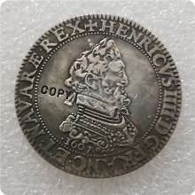 Копия копии монеты 1607 Франция Анри IV копия 2024 - купить недорого
