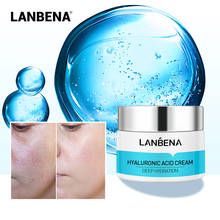LANBENA Hyaluronic Acid Facial Cream Deeply Moisturizing Face Cream Soothing Skin Care Shrinking Pores Bioaqua Whitening Serum 2024 - buy cheap