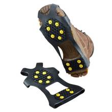 outdoor Mountain Climbing 10 Studs Crampons Non-slip Shoe Covers Mountaineering Ice Snow Gripper Overshoes Spike Grips Cleats 2024 - buy cheap