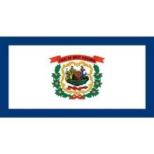 90x150cm us usa state West Virginia flag 2024 - buy cheap