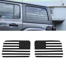 for Jeep Wrangler JL Gladiator JT 2018 2019 2020 2021 2022 2/4-Doors Car External Accessories Rear Window Decoration Stickers 2024 - buy cheap