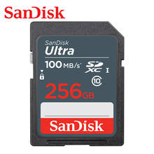 SanDisk Ultra SD Card NEW 256GB 128GB 64GB 32GB 16GB Memory Card 100MB/s U1 4K For Canon Nikon SLR Camera Shooting 4K Video 2024 - buy cheap