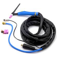 WP9 WP-9 Air Cooled Argon Tig Welding Torch Bule Handle 4M Gas And Separate 10-25 Cable Plug 2024 - buy cheap