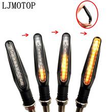 Luces de señal de giro para motocicleta, luces LED intermitentes, accesorios para SUZUKI GT550, RG500, RGV250, RGV250, VS800, Intruder 2024 - compra barato