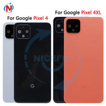 For Google Pixel 4 Back Battery Cover glass Housing Case Replacement Parts For Google Pixel 4 XL Battery Cover 2024 - buy cheap