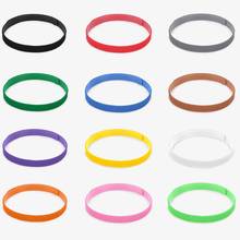 12PCS/Set Color Identification ID Collars Bands Whelp Puppy Kitten Dog Pet Cat Velvet Practical Puppy ID Collar Small Animals 2024 - buy cheap