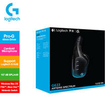 Logitech-auriculares G633 originales para juegos, cascos con 7,1 SURROUND, controlador de PRO-G de 40mm para Windows, Mac, OS, PS4, Nintendo Switch 2024 - compra barato