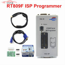 Хит! Программатор RT809F ISP/RT809, оригинальный usb-программатор с ЖК-дисплеем, инструменты для ремонта 24-25-93 serise IC, универсальный программатор 2024 - купить недорого
