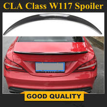 Mercedes CLA W117 style replacement cf rear trunk wing spoiler for benz 2013+ CLA 180 CLA200 CLA 250 2024 - buy cheap