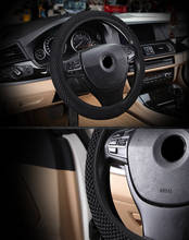 Breathability Design Car Steering Wheel Cover Decoration Interior Anti Slip Caravan Trailer Truck Off Road 4x4 Auto Accessories 2024 - buy cheap