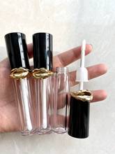 Tubo de gloss labial vazio com 10/30/50 peças, recipiente grande de tubos corretivo de batom, frascos recarregáveis, tubos de brilho labial 2024 - compre barato