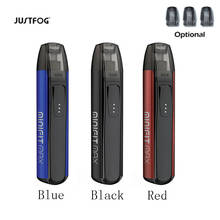 Вейп JUSTFOG Minifit Max, электронная сигарета с испарителем и батареей 650 мАч, 1,5 мл, Сопротивление ом 2024 - купить недорого