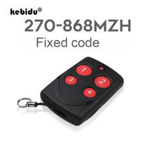 kebidu Multi Frequency Copy RF 270-868mhz Code For Garage Door Remote Control Duplicator Fixed Code Remote Controller 2024 - buy cheap